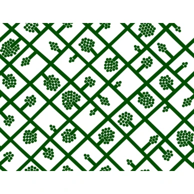 Spalje tapet grön kuva