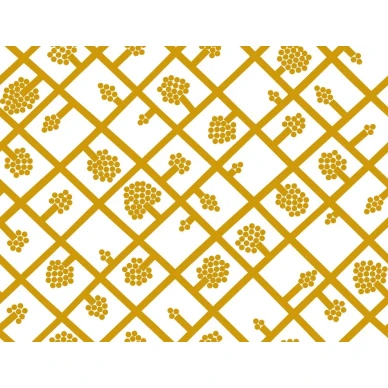 Spalje tapet gul kuva