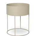 Ferm Living Plant Box Round - blomkruka cashmere