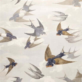 Designers Guild Chimney Swallows  tapet dawn kuva