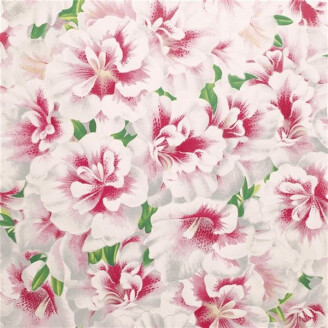 Designers Guild Variegated Azalea tapet, azalea kuva