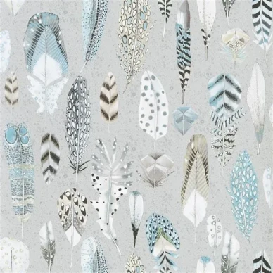 Designers Guild Quill tapet Duck Egg image
