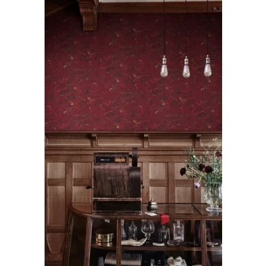 Marion tapet röd kuva