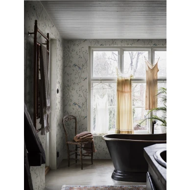 Kylpyhuoneen tapetti Paradise Birds 4270 Borastapeterilta kuva