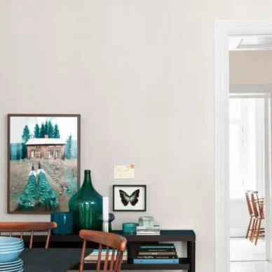 Eggshell yksivarinen valkoinen tapetti Borastapeterilta kuva