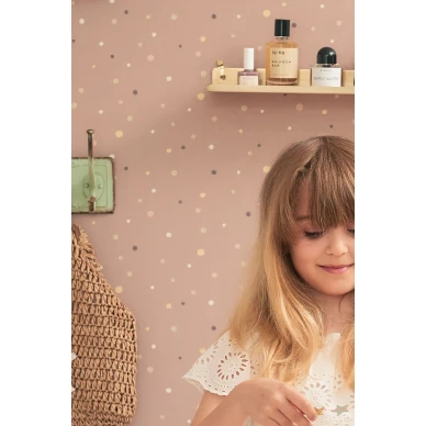 Majvillan Stardust Cosy Lilac tapetti kuva