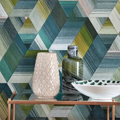 Arccos tapeter i ljusblå i olika färger kuva