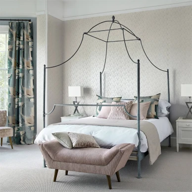 Zola Shimmer grafisk tapet i nude färg kuva