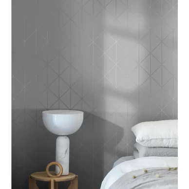 Grafisk tapeter Diamond i grå kuva