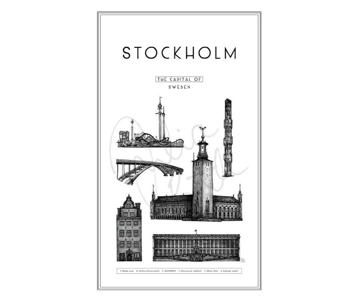 Stockholm planscher by Julia Bäck kuva