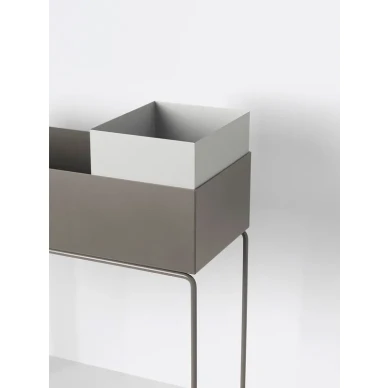 Ferm Living Plant Box Pot kruka i ljusgrå kuva