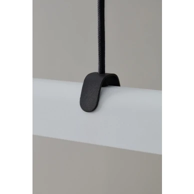 Belid Fold Pend graciös vit taklampa kuva