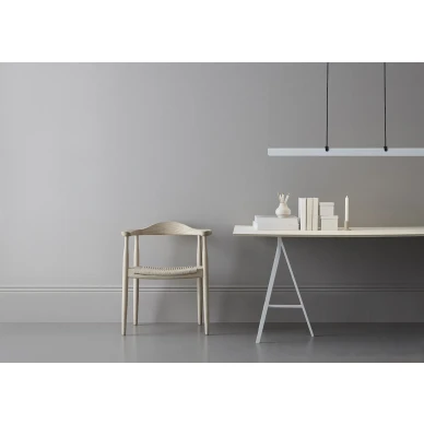 Belid Fold Pend graciös vit taklampa kuva