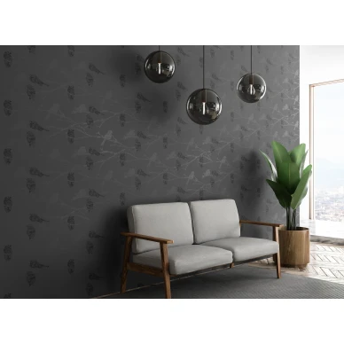 Pikkulintu harmaa lintutapetti Sanduddilta 5336 4 kuva