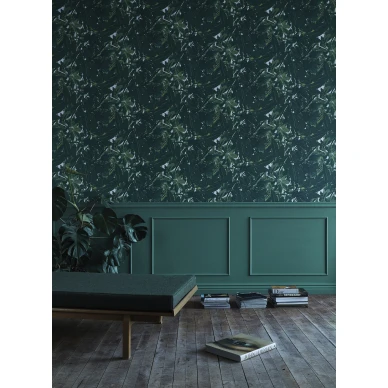 Lehvisto vihrea lehtitapetti Sanduddilta image