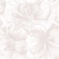 Rosa Äppleblommor på vit bakgrund är en romantisk tapet