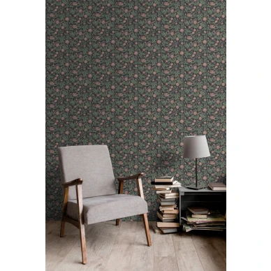 Sommarang tumma kukkatapetti Sanduddilta 5342 2 image