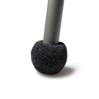Silent Socks stor - HD akustik stol socka graphite kuva