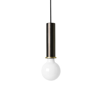 Ferm Living Collect Lighting Socket Pendant High taklampa - black brass image