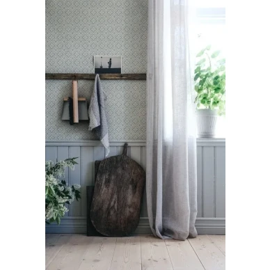 blå tät mönstrade Edvin tapet image