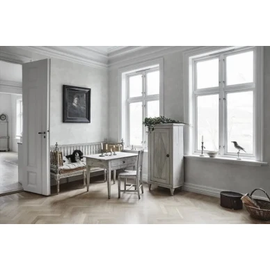 Raphaël träd tapet i vitt image