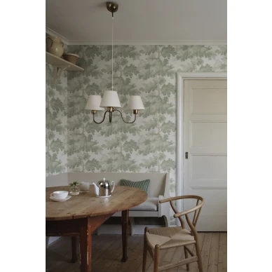 S10381 Raphael tapetti Light Green keittiossa Sandberg image