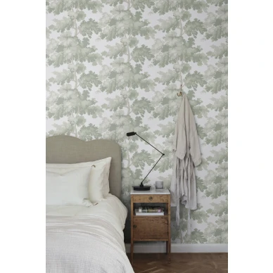 S10381 Raphael tapetti Light Green makuuhuoneessa Sandberg image