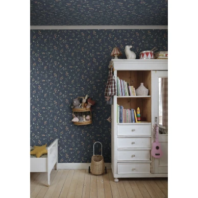 S10385 Sanna lastenhuoneentpaetti Classic Blue Sandberg kuva