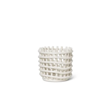 Ferm Living Ceramic basket - liten korg kuva
