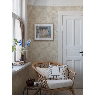 Beige Dahlia Garden tapetti 7691 Borastapeter image