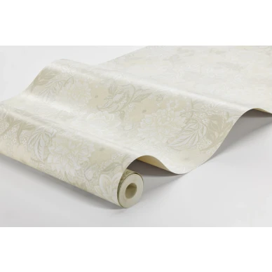 Dahlia Garden 7691 beige kukkatapetti Borastapeter image