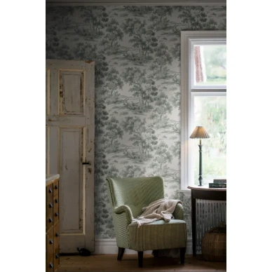 Boråstapeter Countryside Morning tapet image