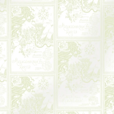 Mumindalens Karta mumintapet  image