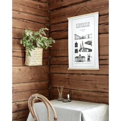 Korsholm Mustasaari juliste by Julia Back  kuva Tiina Ylikulju kuva