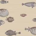 Cole & Son Acquario fisktapet beige