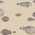 Cole & Son Acquario fisktapet beige