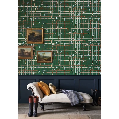 Cole & Son Bastoni tapet green kuva
