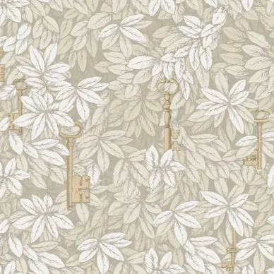 Cole & Son Chiavi Segrete tapet Stone and Gold image