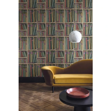 Kirjaston tapetti kirjoilla Cole et Sonilta Ex Libris 114 5010 kuva