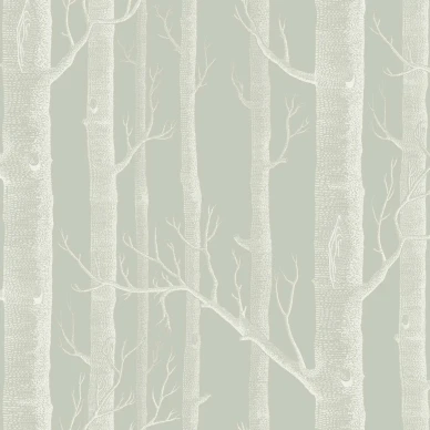 Cole & Son Woods tapet olivgrön kuva