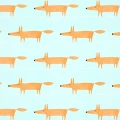 Scion Mr Fox tapet - auburn