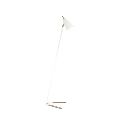 Sessak Aiden golvlampa i vitt image