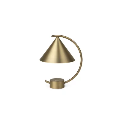 Ferm Living Meridian bordslampa brass kuva