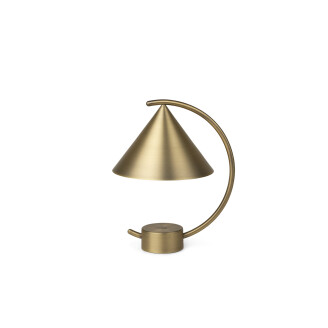 Ferm Living Meridian bordslampa brass kuva