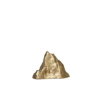 Ferm Living Stone Candle Holder ljusstake Brass image