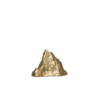 Ferm Living Stone Candle Holder ljusstake Brass kuva