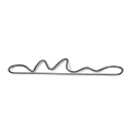 Curvature Towel Hanger musta pyyhetanko Ferm Livingilta