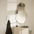 Curvature double hook musta tuplakoukku kylpyhuoneeseen Ferm Livingilta