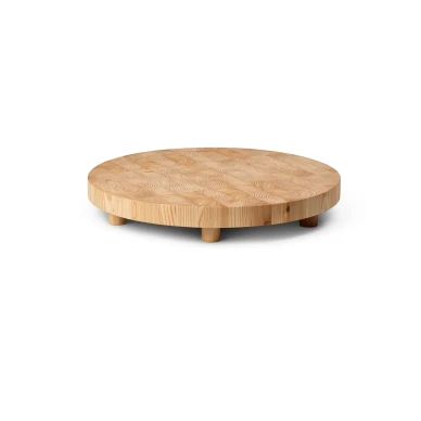 Ferm Living Chess Cutting Board Round skärbräde large kuva