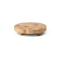 Ferm Living Chess Cutting Board Round skärbräde small